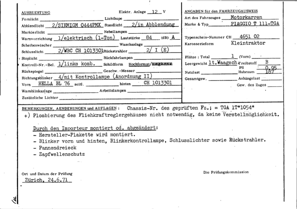Swiss Certificate of Conformity 465102 German Page 2 (TG.DE.465102.2.png)