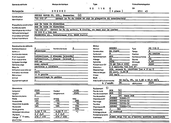 Schweizer Typenschein 671143  Französich Seite 1 (RT.FR.671143.1.png)