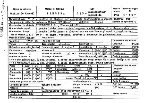 Schweizer Typenschein 3497  Französich Seite 5 (RT.FR.3497.5.png)