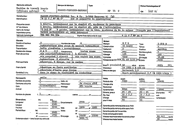 Swiss Certificate of Conformity 593701  French Page 1 (RT.FR.593701.1.png)