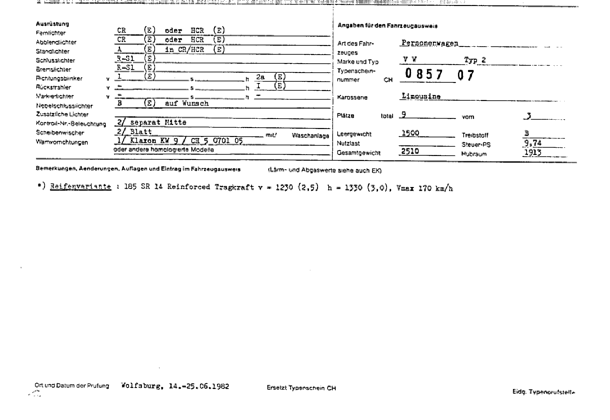 Schweizer Typenschein 085707 Deutsch Seite 2 (TG.DE.085707.2.png)