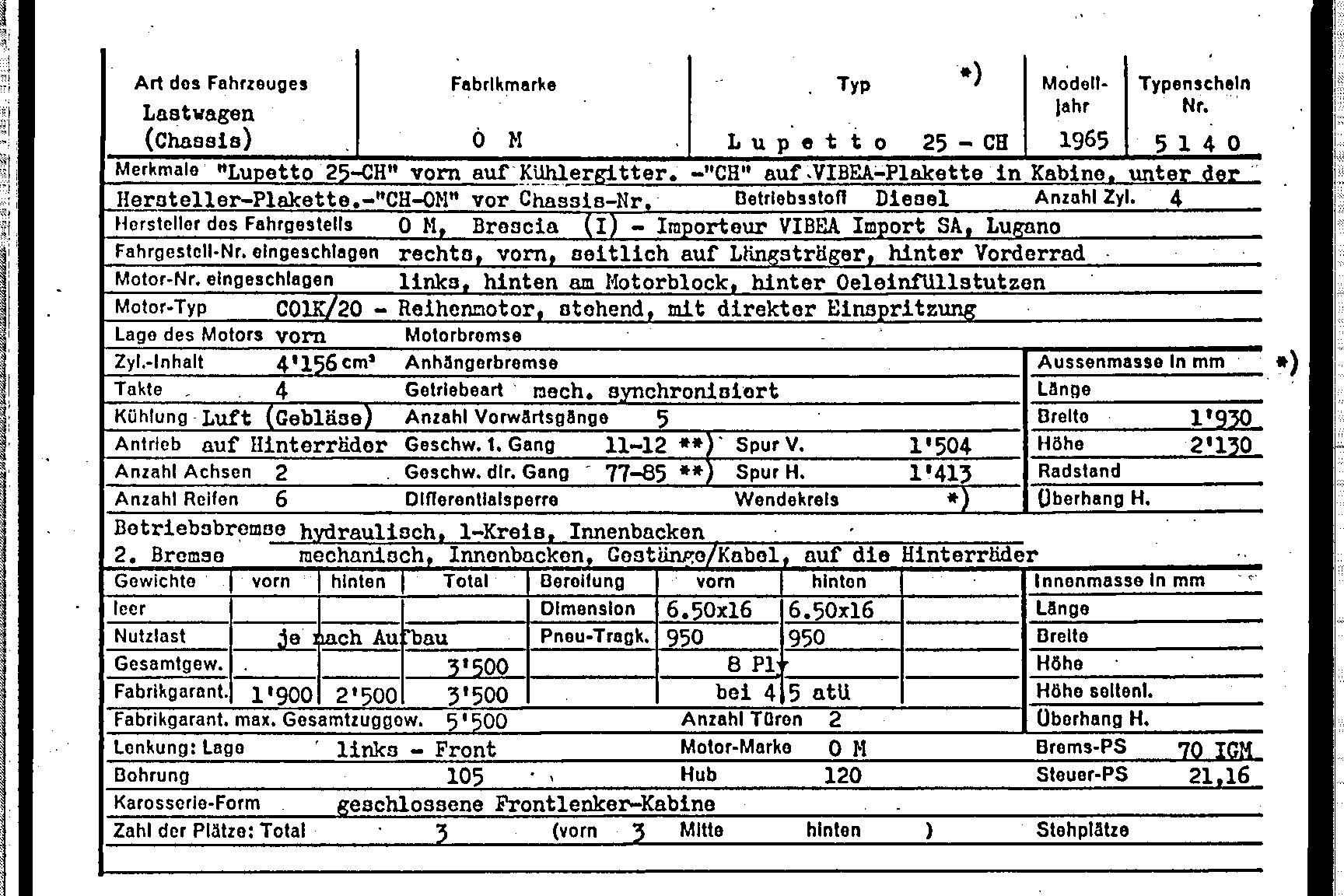 Schweizer Typenschein 5140 Deutsch Seite 1 (TG.DE.5140.1.png)