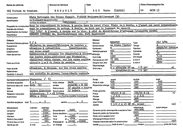 Schweizer Typenschein 067813  Französich Seite 1 (RT.FR.067813.1.png)