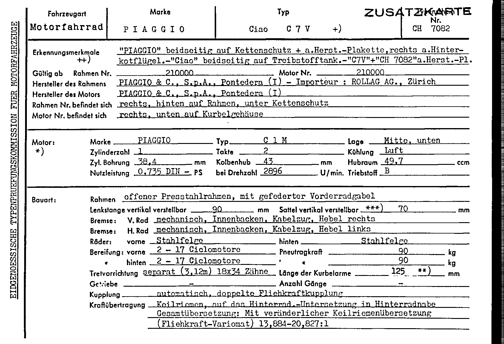 Schweizer Typenschein 7082 Deutsch Seite 1 (TG.DE.7082.1.png)