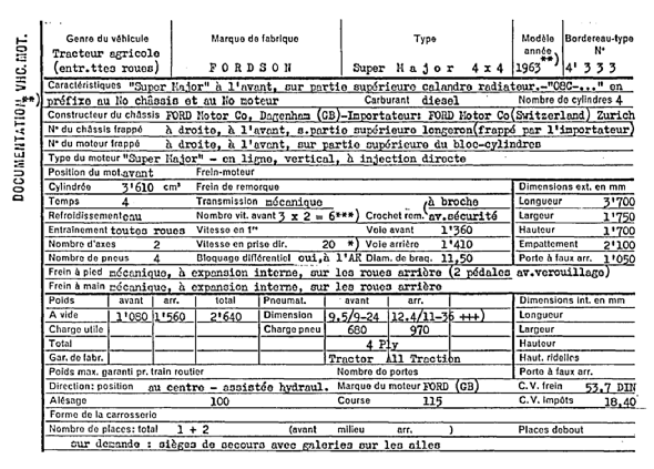 Schweizer Typenschein 4333  Französich Seite 1 (RT.FR.4333.1.png)