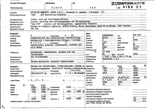 Swiss Certificate of Conformity 418601 German Page 1 (TG.DE.418601.1.png)