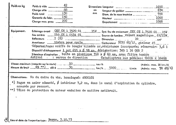 Schweizer Typenschein 7191  Französich Seite 5 (RT.FR.7191.5.png)