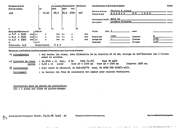 Schweizer Typenschein 811214  Französich Seite 2 (RT.FR.811214.2.png)