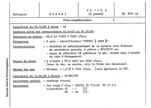 Suisse Fiche d'homologation 671144  Français Page 3 (RT.FR.671144.3.png)