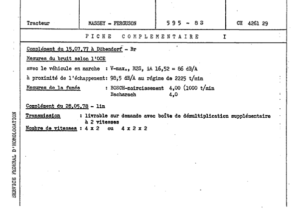 Schweizer Typenschein 426129  Französich Seite 4 (RT.FR.426129.3.png)