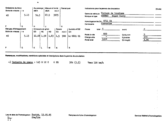 Schweizer Typenschein 071124  Französich Seite 2 (RT.FR.071124.2.png)