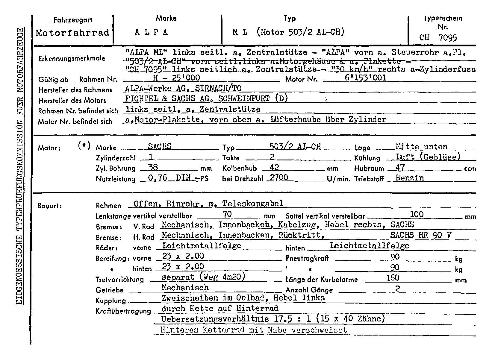 Schweizer Typenschein 7095 Deutsch Seite 1 (TG.DE.7095.1.png)