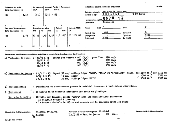 Schweizer Typenschein 067813  Französich Seite 2 (RT.FR.067813.2.png)