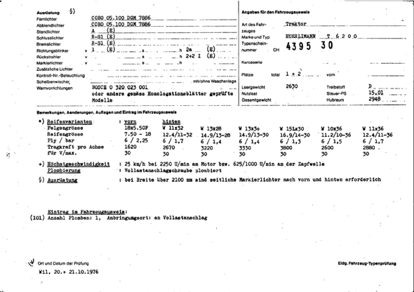 Swiss Certificate of Conformity 439530 German Page 2 (TG.DE.439530.2.png)