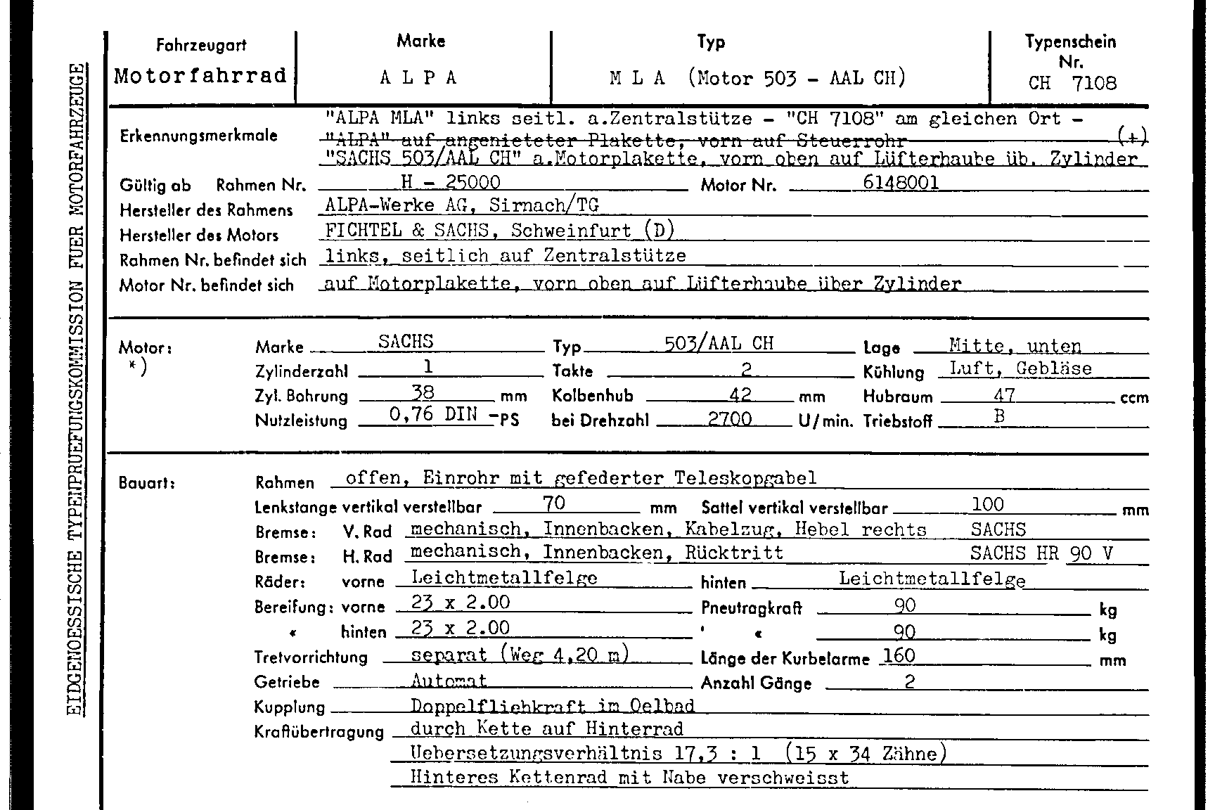 Swiss Certificate of Conformity 7108 German Page 1 (TG.DE.7108.1.png)