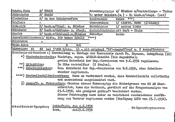 Suisse Fiche d'homologation 2626A Allemand Page 2 (TG.DE.2626A.2.png)
