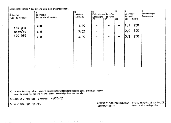 Schweizer Typenschein 063334  Französich Seite 5 (RT.FR.063334.5.png)