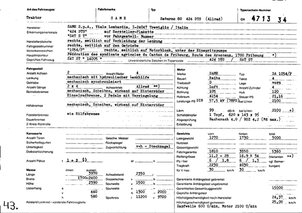 Schweizer Typenschein 471334 Deutsch Seite 1 (TG.DE.471334.1.png)