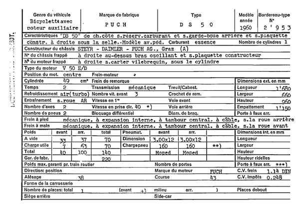 Suisse Fiche d'homologation 2953  Français Page 1 (RT.FR.2953.1.png)