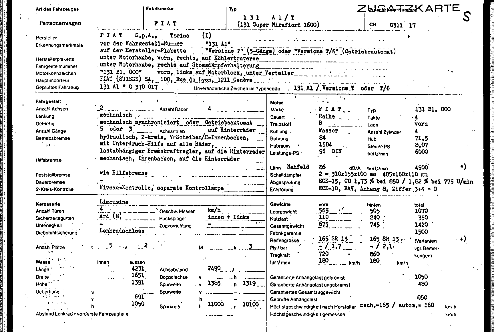 Swiss Certificate of Conformity 031117 German Page 1 (TG.DE.031117.1.png)