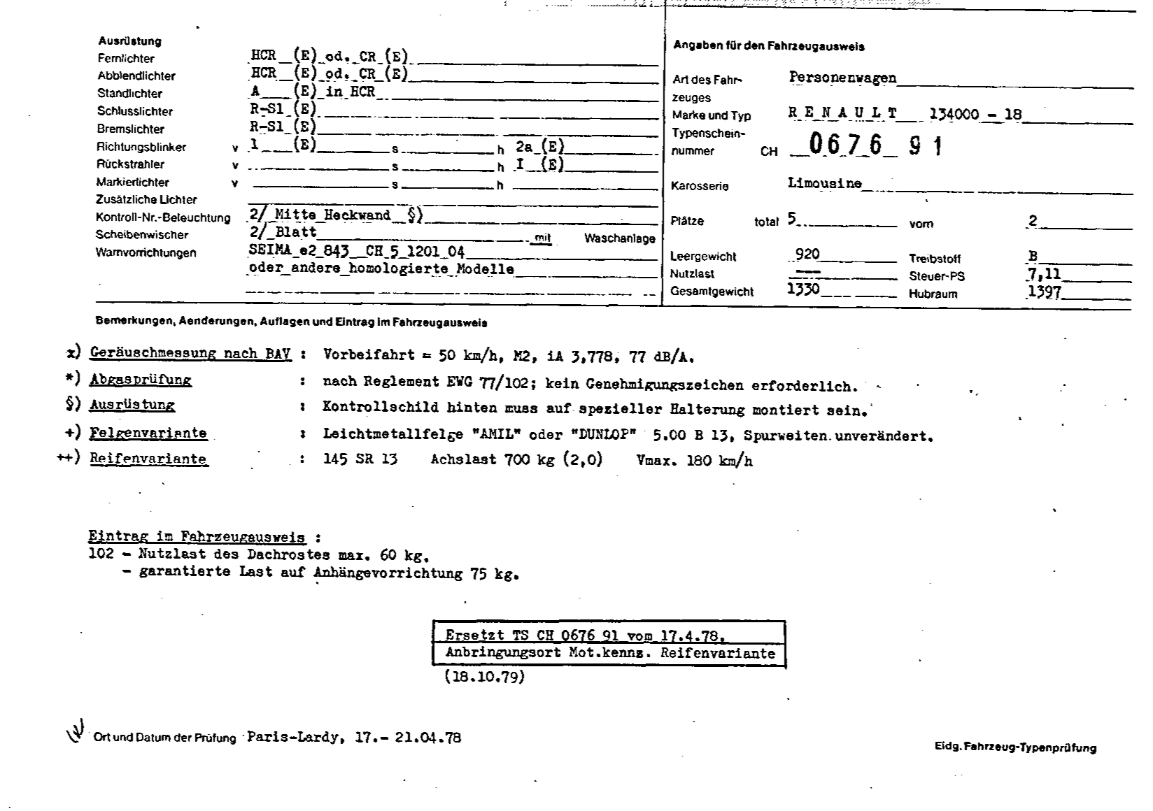 Swiss Certificate of Conformity 067691 German Page 2 (TG.DE.067691.2.png)