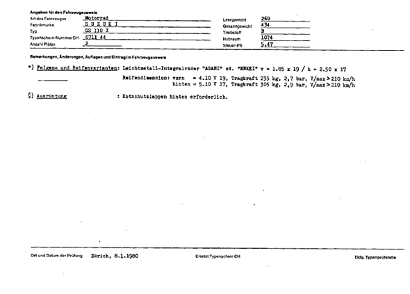 Suisse Fiche d'homologation 671144 Allemand Page 2 (TG.DE.671144.2.png)