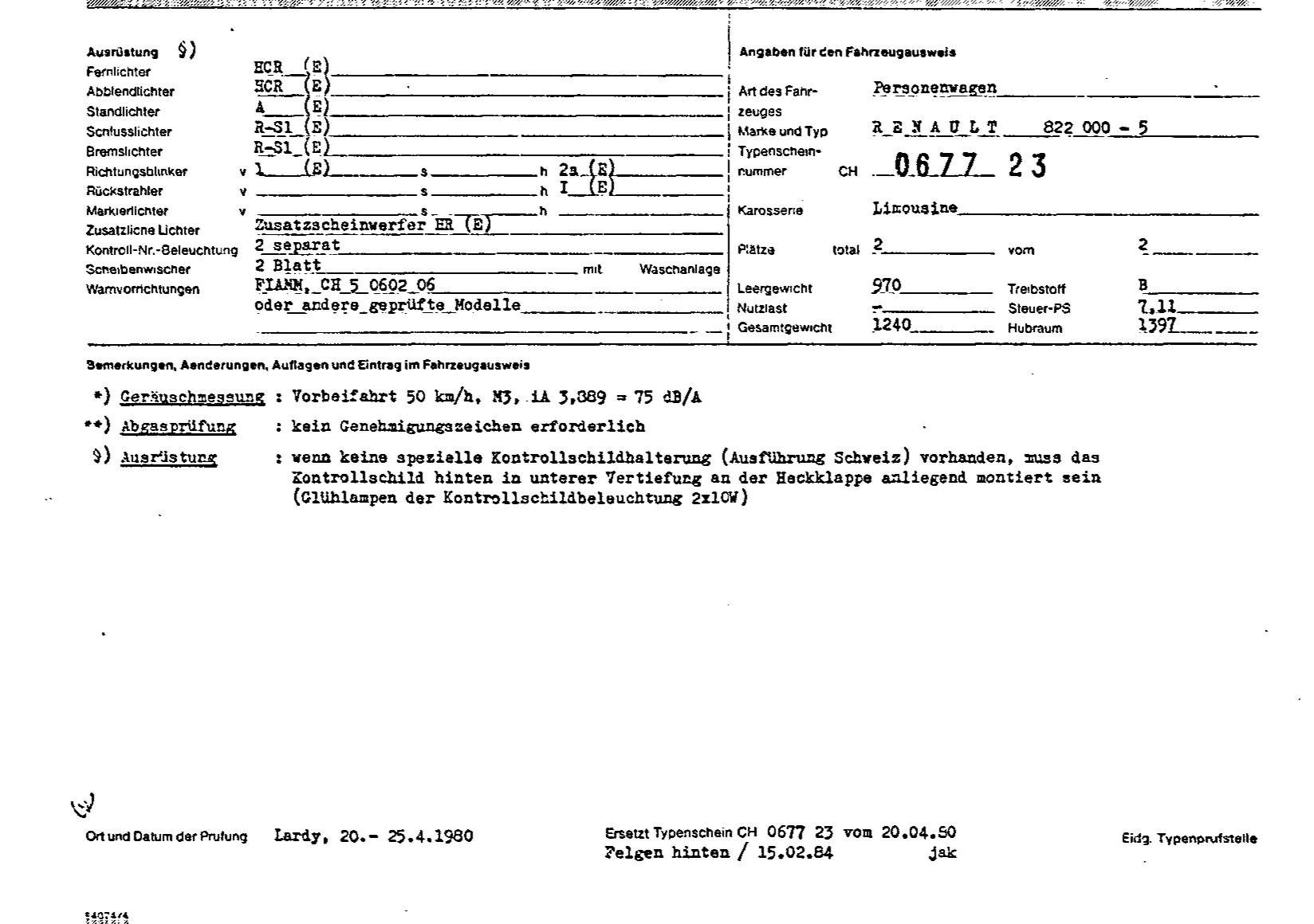 Swiss Certificate of Conformity 067723 German Page 2 (TG.DE.067723.2.png)