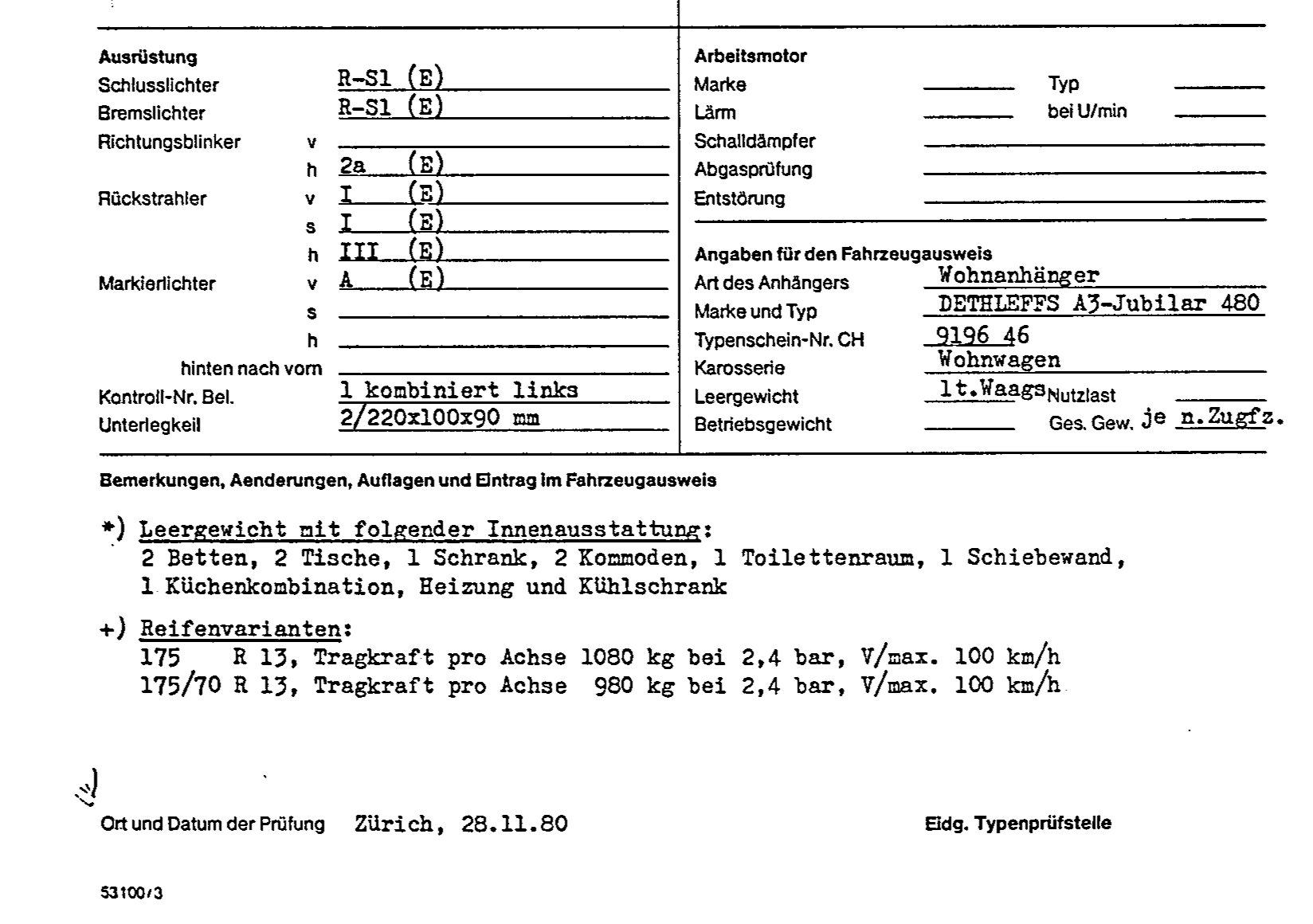 919646 - DETHLEFFS A3-JUBILAR 480