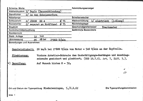 Swiss Certificate of Conformity 3904 German Page 2 (TG.DE.3904.2.png)