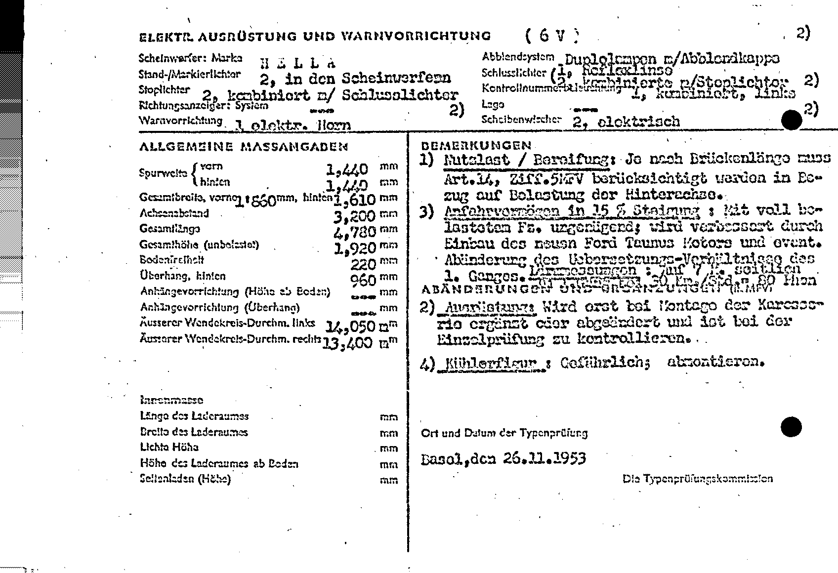 Suisse Fiche d'homologation 1241A Allemand Page 2 (TG.DE.1241A.2.png)