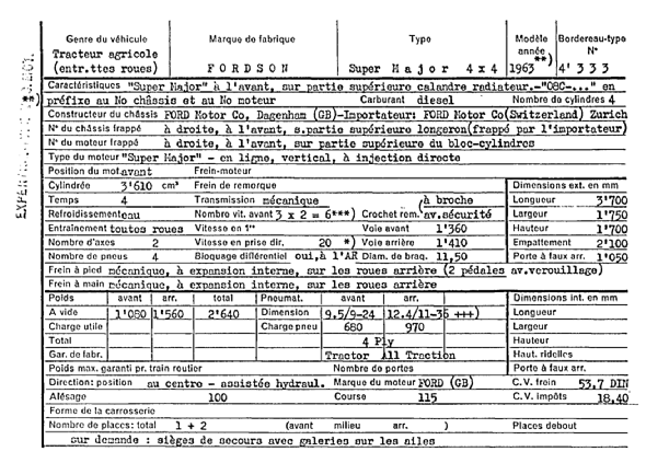 Schweizer Typenschein 4333  Französich Seite 3 (RT.FR.4333.3.png)