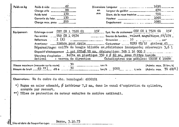 Schweizer Typenschein 7191  Französich Seite 2 (RT.FR.7191.2.png)